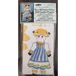 Just for keeps  "Annabelle The Cow"  Sunflower Dress And Accessories Doll Clothe